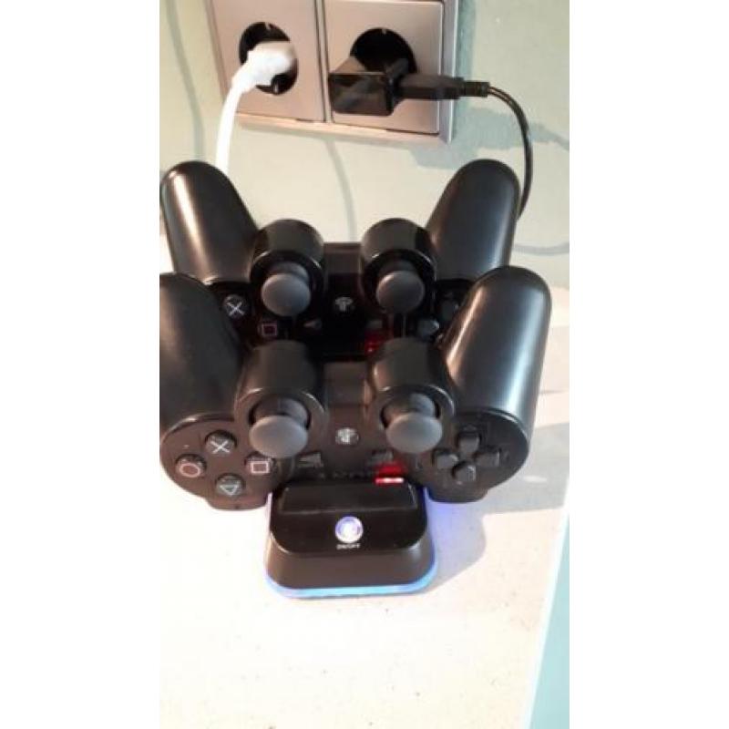 PlayStation 3, PS3 ,4 controllers, move en eye