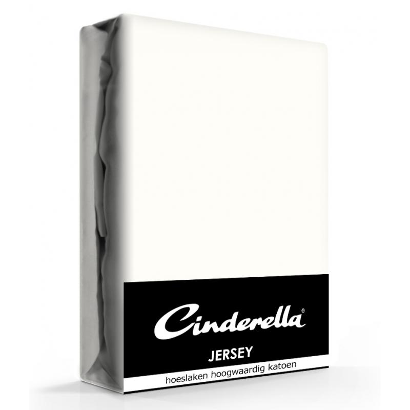 Cinderella Jersey Hoeslaken Ivory-160 x 210/220 cm