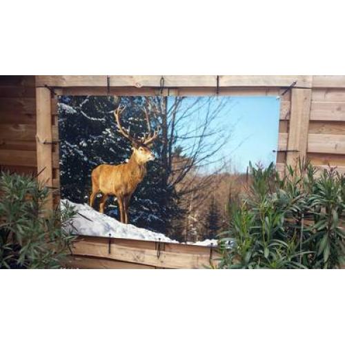 Buitenposter 80x340 cm
