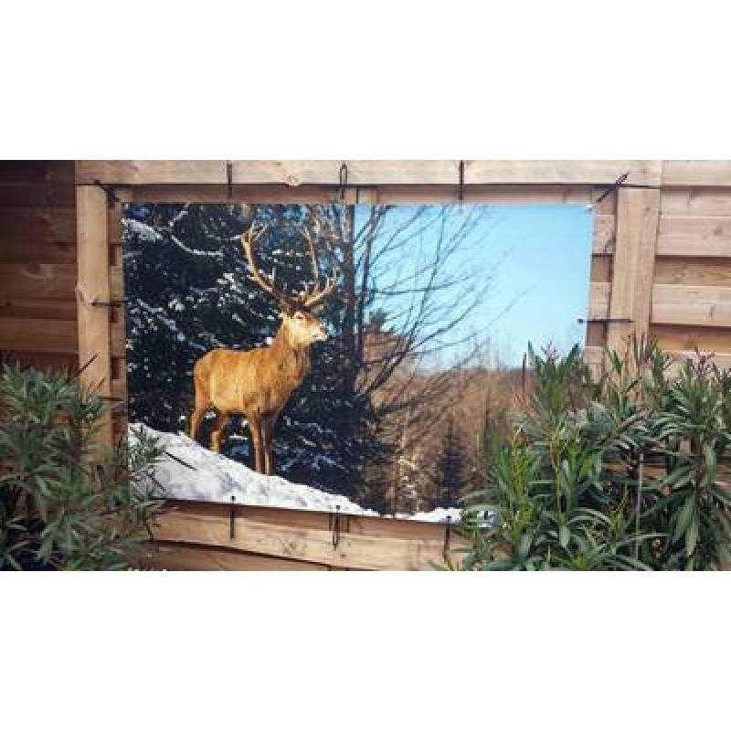 Buitenposter 80x340 cm